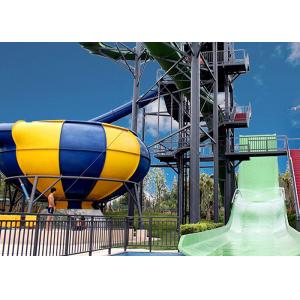 China Huge Space Bowl Water Slide Playground / Commercial Water Slide Equipment supplier
