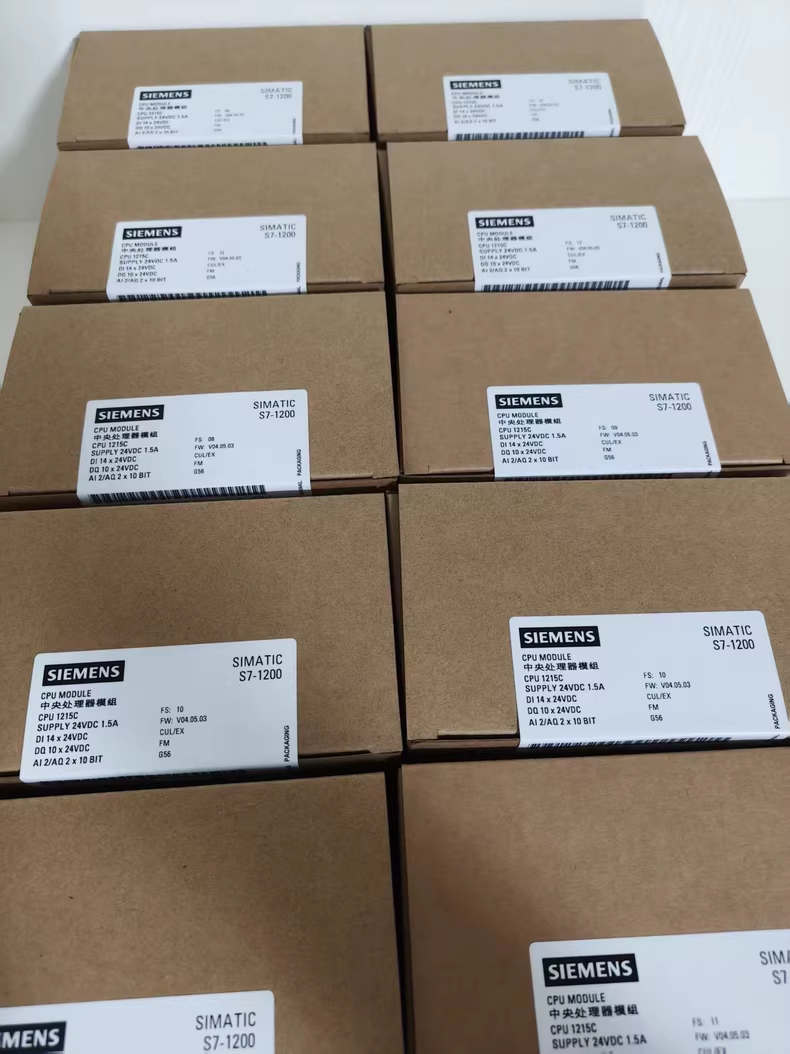 China 6ES7215-1AG40-0XB0 CPU, 2 analog inputs/2 analog outputs, 14 digital inputs/10 digital outputs, 24 VDC, IP20, SIMATIC S7-1200 series supplier