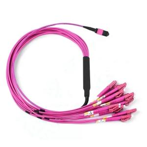 China MTP a una cara a dos caras con varios modos de funcionamiento MPO remiendan el cordón OM1 OM2 OM4 supplier