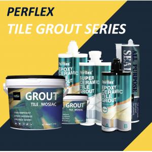 China Perflex Tile Grout Series, Cartridge Epoxy Tile Grout, Ceramic Tile Grout, Mosaic Epoxy Cementitous, MS Sealant wholesale