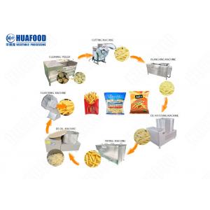 Fries French Fries Factory Potato French Fries Production Line/French Fries Making Machine Automatic Crunchy