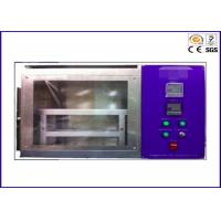 China Automotive Interior Horizontal Flammability Tester For Textile Burn Resistance on sale