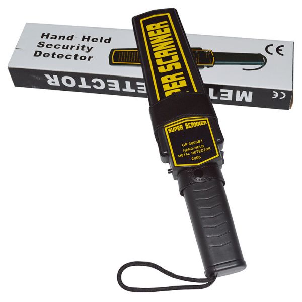 Stable Performance Handheld Metal Detector With Sound / Vibration / Light Alarm