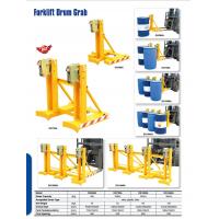 China ODM Logistics Machines Forklift Oil Drum Lifting Clamp Heavy Duty on sale