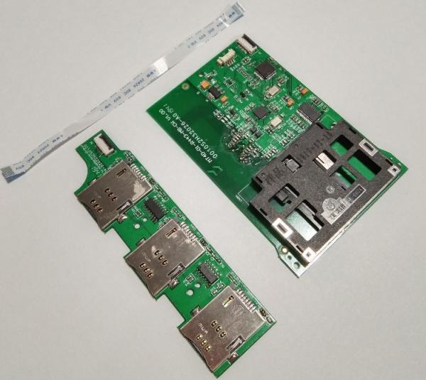 300mA Sd Card Reader Module 424Kbps Linux Android OS Support (optional)
