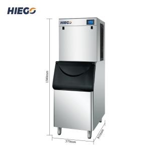 110kg Automatic Commercial Ice Machine 200kg R404a Instant Ice Maker