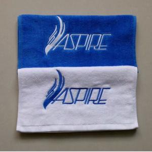 China Low MOQ fitness towel/ hand towel/ face towel with customized embroidery supplier