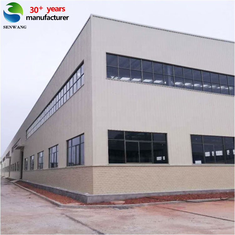 China Custom Steel Structure Warehouse with Q235/Q355 Steel Frame supplier