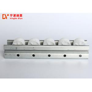 Plastic Wheel Roller Aluminum Alloy Roller Track For Sliding Shelf System Connection With Conveyor