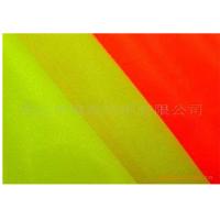 Anti Acid Fluorescent Fabric Polyester Cotton Twill For Worker Jackets