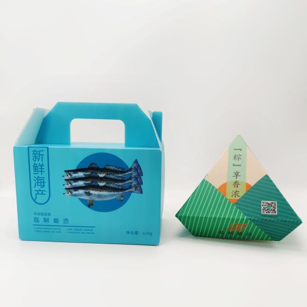 Leiser Flexo Custom Corrugated Carton Triangle Shaped For Multi-Purpose