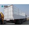 HowoA7 Sinotruk 6 By 4 10 Wheels Heavy Cargo Truck 40T - 50T White Color