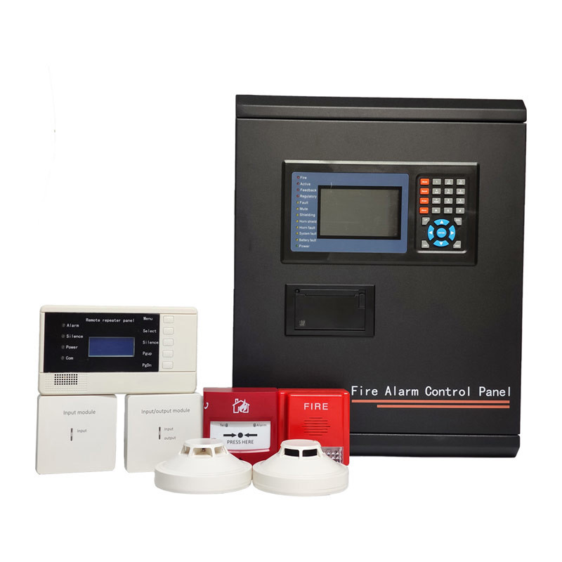 Touch Screen Fire Alarm Control Panel for Offices/Hotels | Addressable System | LCD Display | Wall Mount