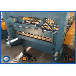 China Custom Galvanized Steel Sheet Rolling Forming Machine With Manual Decoiler supplier