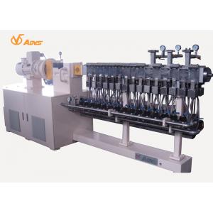 3 Phase Reactive Co Rotating Twin Screw Extruder With Devolatilization Vents