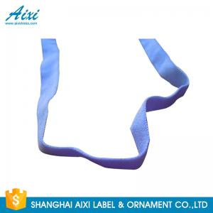 China Decorative Coloured Fold Over For Underwear Elastic Binding Tape Good Stretch supplier