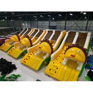 China Quality Assurance Lion Inflatable Pool Slides, Inflatable Water Slide For Inground Pools wholesale