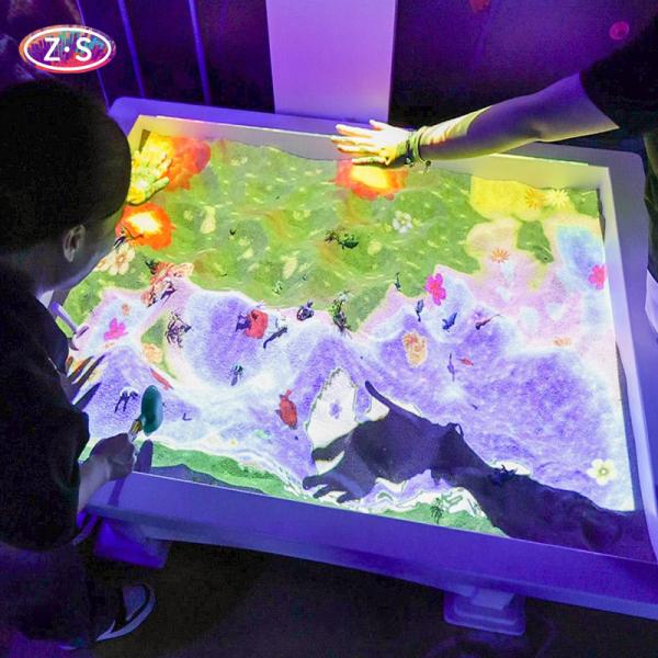 耐久性レーザーARサンドボックス 地理学 インタラクティブプロジェクションサンドボックス