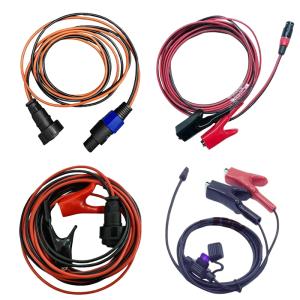 China Leidi RD8000/8100/8200/PCM パイプライン探知機送信機電源コード接続バッテリークランプケーブル wholesale