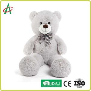 China OEM Valentines Teddy Bear , ASTM Giant Gray Teddy Bear supplier