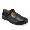 China Velcro Design TPR Bottom Children'S Leather School Shoes Anti Slippery Lightweight wholesale