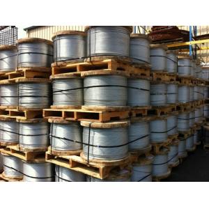 China EHS Wire Zinc Coated Overhead Ground Wire / Overhead Earth Wire For Atomic Reactor Buildings supplier