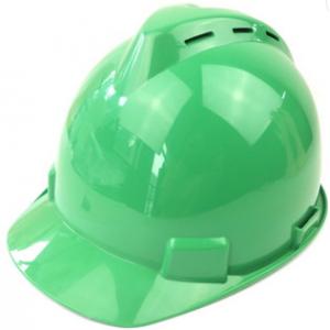 Head Protective Hard Hat EN397 ABS HDPE Safety Helmet Construction With Vent