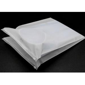 China Clear Zipper Garment Plastic Packaging Bags Plastic Material For Clothes supplier
