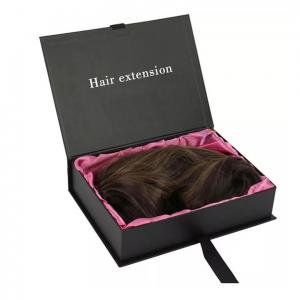 Hair Extension Wig Luxury Black Gift Box