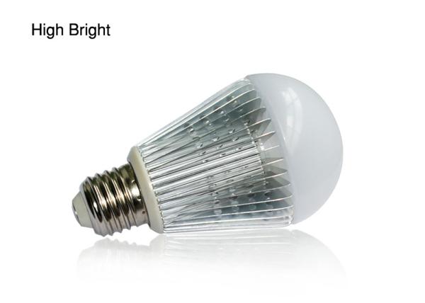 Alto lumen 7W 2600 - 3700K 530lm calientan el bulbo blanco Llight del globo LED para la exposición
