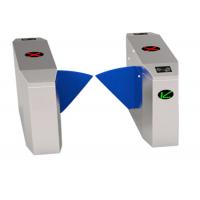 China High speed half height controlled access gates / remote control security subway turnstyle on sale