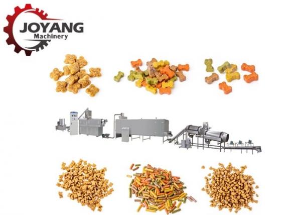 Stainless Steel Customized Dry Dog Food Making Machine Production Line 140-160