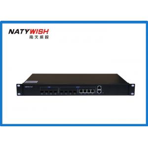 China Triple - Play OLT Optical Line Terminal , Black Color 4 Ports 1.25G Small OLT GEPON supplier