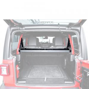 Aluminum Alloy Car Trunk Boot Luggage Shelf for JEEP Wrangler JL JK Rear Gate Design