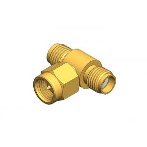 PTFE 50Ω SMA Female to Male to Female RF Adapter