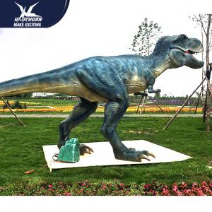 China Water - Proof Outdoor Dinosaur  / Spray Water And Smoke Vivid Animatronic Dinosaur Model supplier