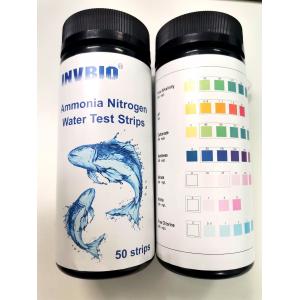 China High Accuracy Pool or Fish Tank PH 7 In 1 Water Test Strips supplier