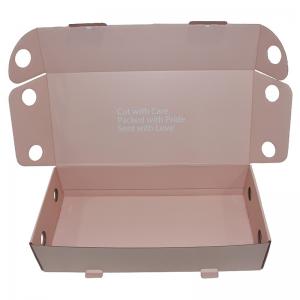 Flowers Corrugated Mailer Boxes Recyclable Flower Delivery Boxes