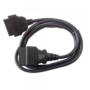 Practical 16 Pin OBD II Cable Extender , Length 100CM Universal OBD2 Cable