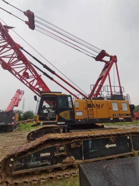 Safe Operation Energy Efficient 135 Ton Lattice Boom Crane With ISO9001 Certification