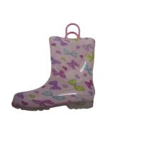 China Bota de lluvia práctica bonita del niño del OEM de la manija del día lluvioso TIANO on sale
