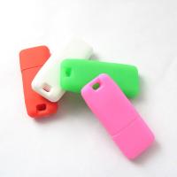 China 2D Silicone Custom Printed Usb Drives USB 2.0 70MB/s 512GB Open Mould on sale