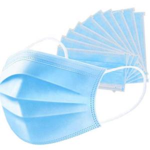 China Air Pollution Mask Face Mascaras Medica 3 Ply Disposable Surgical Mask supplier