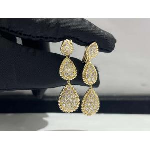 China Jewelry Manufacturer Real Diamond Jewelry Luxury Diamond Earrings jewelry wish luxury brand jewelry