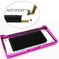 China Black 0.15mm Thickness Eyelash Extensions D Curl 15mm on sale