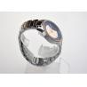 Side Wrapped Band Stainless Steel Ladies Watch Water Resistant IP Two Tone