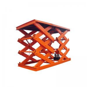 China CE Approved 4 Ton Electric Lift Platform 4000kg Hydraulic Car Scissor Lift Table supplier