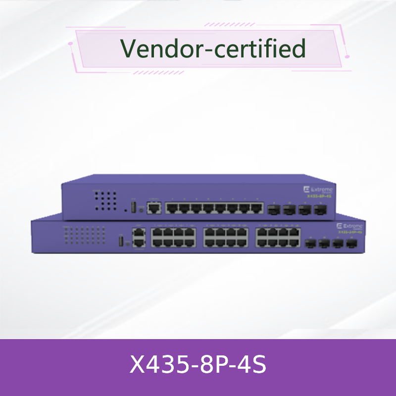 Mellanox Network Switch High-Performance Extreme X435-8p-4s Network Switch for Fast Connectivity