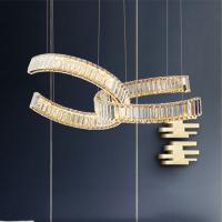 China Bedroom Lobby Shopping Mall Led Crystal Pendant Light Dia 50cm on sale