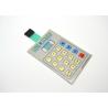 Flat / Embossed Push Button Membrane Switch Keyboard With LCD Display Window